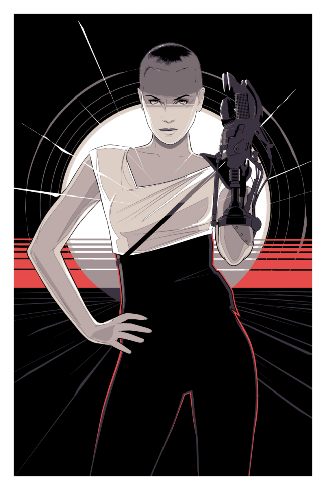 Beautiful SciFi Movie Posters By Craig Drake