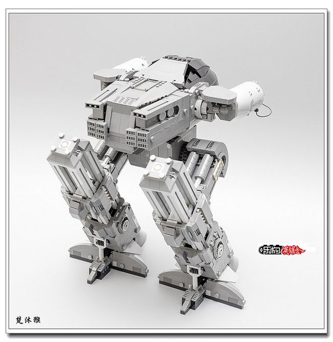 LEGO ED-209 - I'd Buy That For A Dollar