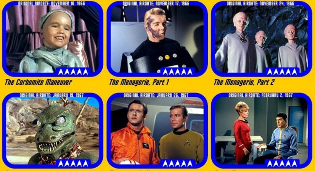 Star Trek Episode Checklist Poster
