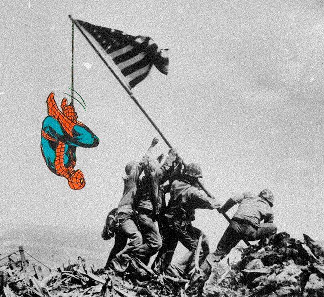 War Photography Mashed Up With Vintage Comics