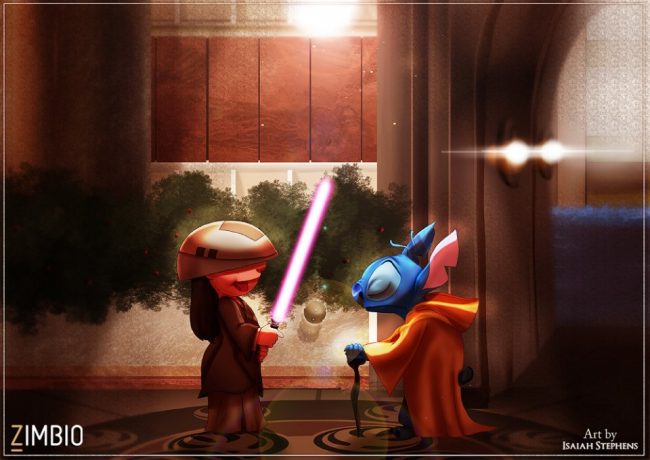 Disney Characters in Star Wars