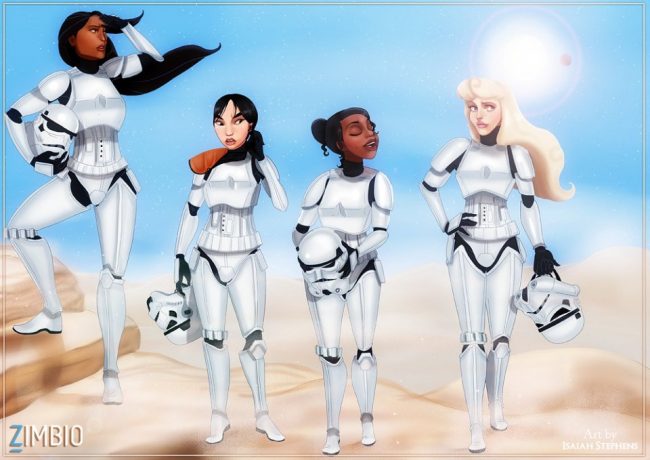 Disney Characters in Star Wars