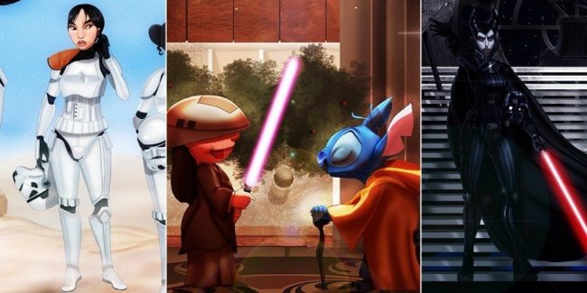 Disney Characters in Star Wars