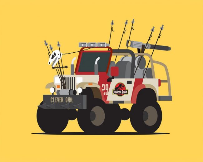 Pop Culture Vehicles Get The Mad Max Treatment