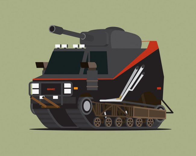 Pop Culture Vehicles Get The Mad Max Treatment