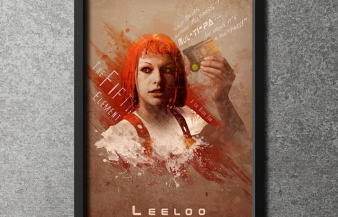 Awesome Alternate The Fifth Element Movie Posters