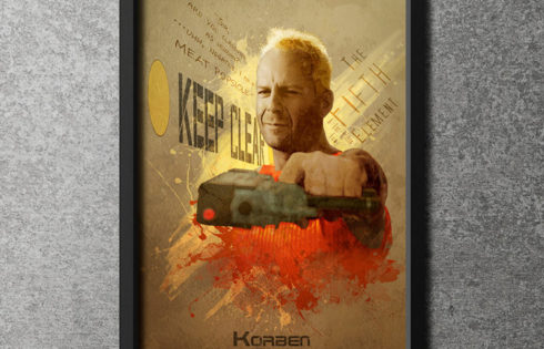 Awesome Alternate The Fifth Element Movie Posters