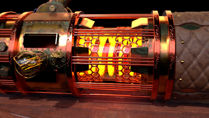 Cool Steampunk Lightsaber Design
