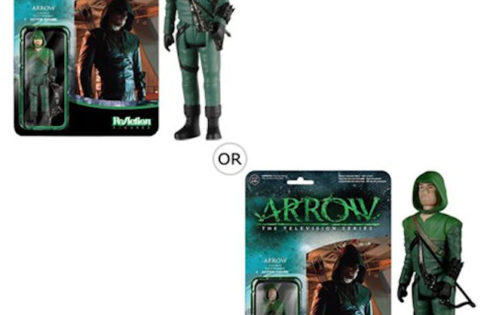 Flash and Green Arrow ReAction Action Figures