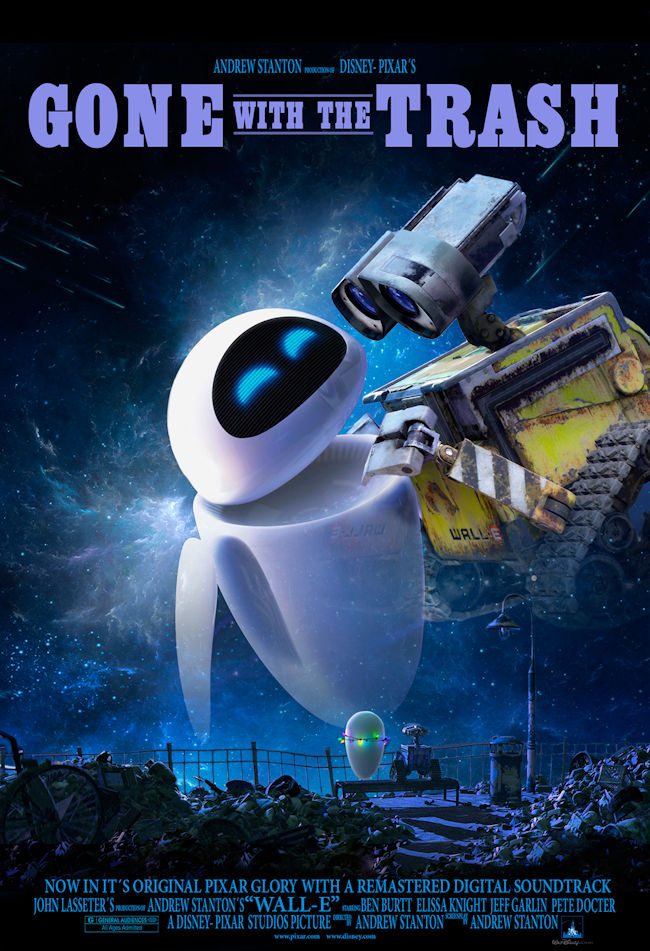 Gone With The Trash – A Wall-E Gone With The Wind Mashup